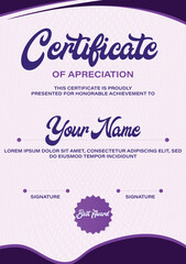certificate of appreciation certificate Template Certificate  Design