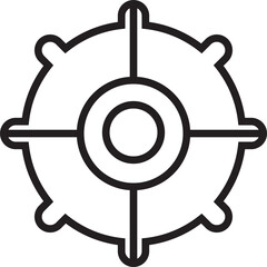 Obraz premium gear icon illustration