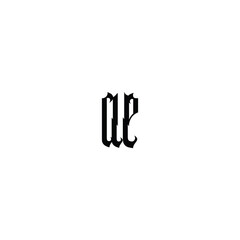 AE monogram logo design letter text name symbol monochrome logotype alphabet character simple logo