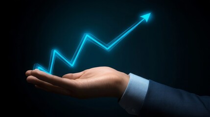 A Clear Realistic Photo of a Man Facing a Rock Climbing Wall with Vibrant, Colorful Holds.