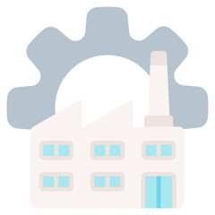 Obraz premium Industrial Icon Element For Design