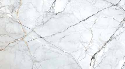 Obraz premium Elegant white marble texture with subtle gray and gold veins, perfect for backgrounds, designs, and modern decor accents.