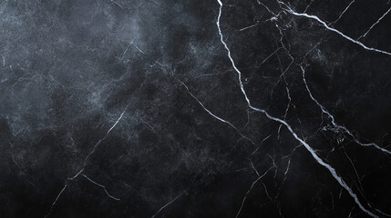 High-quality black marble texture with white veins, perfect for backgrounds, wallpapers, and design elements.