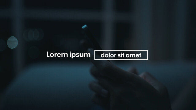Boxed Text Animations | Modern Letter Animations Fusing Simplicity with Impact