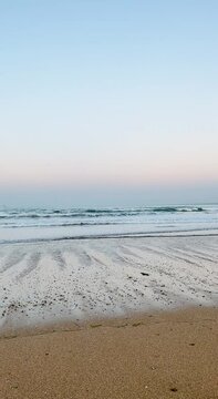  Discover the breathtaking beauty of El Jadida&rsquo;s coastline in this serene video! Experience the golden sandy beaches, crystal-clear waters, and stunning views of the Atlantic Ocean. From the historic 