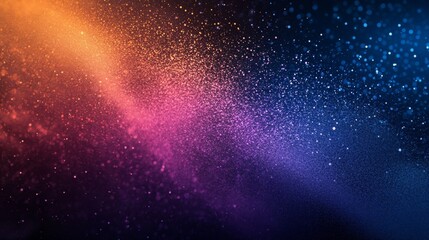 Abstract black background with pink wave with gradient and particles. 3д. Background. wallpaper, pattern.