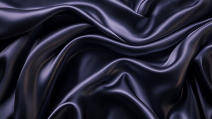 Obraz premium 3d background, wallpaper, template as drapery of shiny textured silk, fabric, textile in violet color for article design, wall, presentation, social media, product presentation. 