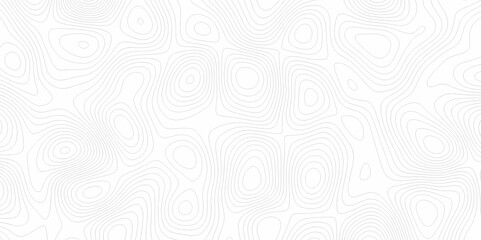 Fototapeta premium Topographic map in contour line light topographic topo contour map. Lines Topographic contour lines map seamless pattern. Geographic mountain relief. Background of the topographic map. Contour maps.