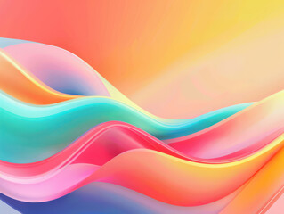 Fototapeta premium Rainbow Abstraction Wallpaper