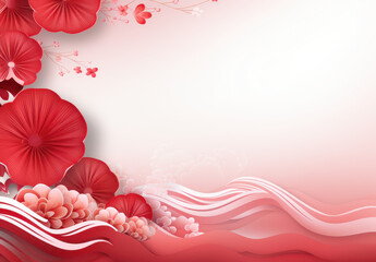 background with flowers