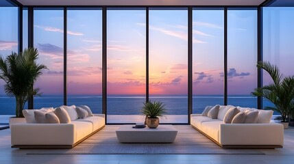 Stylish Interior of a Contemporary Home.