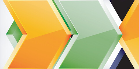 Technology dynamic arrow geometric background. Vector Illustration For Wallpaper, Banner, Background, Card, Book Illustration, landing page