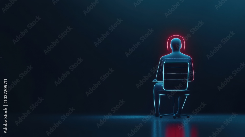 Poster The future of technology a glimpse into virtual interactions and digital communication