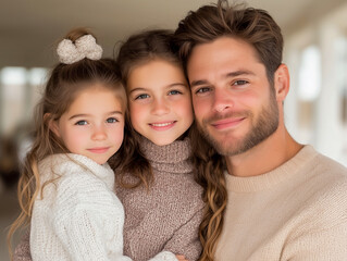 Fototapeta premium Family New year
