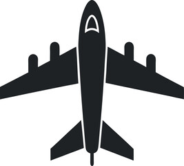 Airplane aviation flat icon vector design