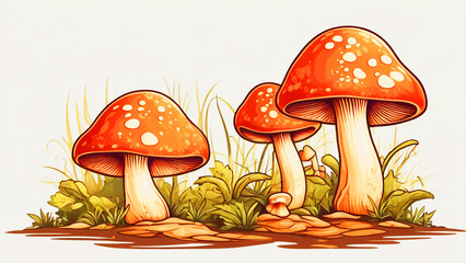 fly mushrooms