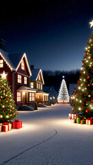 weihnachtsbetrachtungen bieten einen weiten &uuml;berblick &uuml;ber die stadtlandschaft w&auml;hrend des weihnachtsfestes und der feierlichkeiten f&uuml;r familien