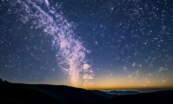 sky with stars