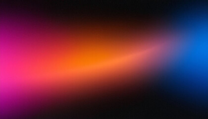 Vibrant Hues: A mesmerizing abstract gradient of pink, orange, and blue, transitioning seamlessly into deep black.  Perfect for backgrounds or design inspiration. Captivating color play!