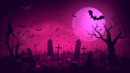 halloween, pumpkin, holiday, vector, autumn, illustration, cartoon, orange, bat, celebration, ghost, october, cat, horror, design, hat, icon, decoration, spooky, scary, party, set, black, witch, artar