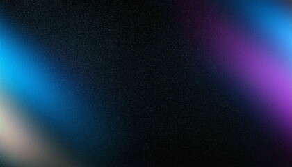 Fototapeta premium Textured background with a gradient of blue, purple, and white light. No objects present. The atmosphere is mysterious and calm. No people.
