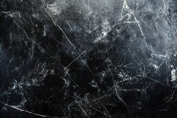 Abstract grunge black marble texture with scratches and dust, vintage effect, grainy film texture overlay