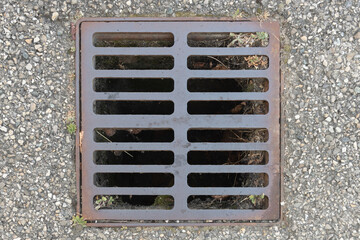 Grille d'égout