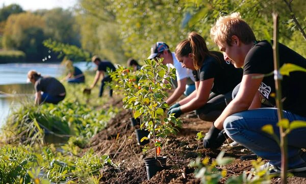 Planting Trees by the River