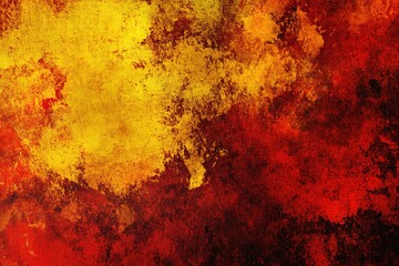 Obraz premium yellow grunge background, red texture, dark red background, red background