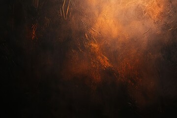 Grunge-inspired brown and orange background, with dark and light tones