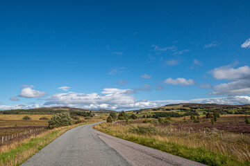 Road on the north coast 500 scotland