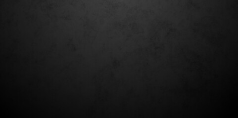 Dark Black background texture, old vintage charcoal black backdrop paper with watercolor. Abstract background with black wall surface, black stucco texture. Black gray satin dark texture luxurious.