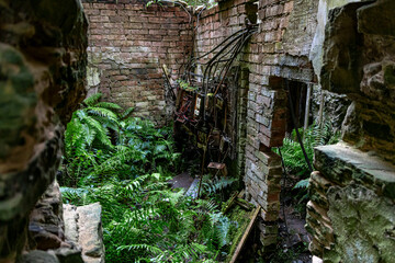 Ruins of Crawford Priory Scotland