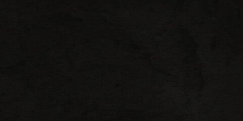 Dark Black background texture, old vintage charcoal black backdrop paper with watercolor. Abstract background with black wall surface, black stucco texture. Black gray satin dark texture luxurious.