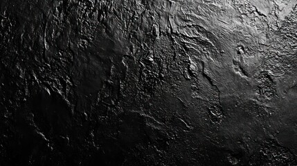 Obraz premium Black Rough Surface Texture
