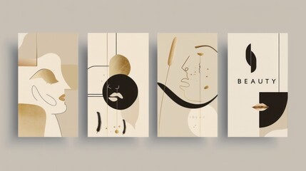 Abstract Minimalist Art Posters