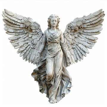 recommend clip art: A 3D angel statue clipart Christian sculpture