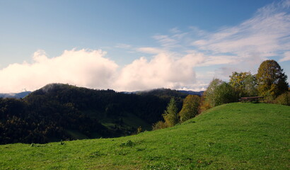 Fototapeta premium beautiful Slovenia in autumn