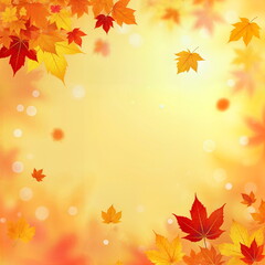 Obraz premium Autumn Leaves Background