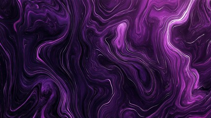Obraz premium Abstract purple and white marble background with swirling patterns.