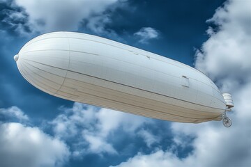 Obraz premium Hot Air Balloon Flying in the Sky, Travel and Adventure