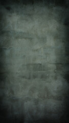 dark textured background from wall with grey rough plaster and gradient vignette. artistic moody backdrop or blank for beautiful creative design