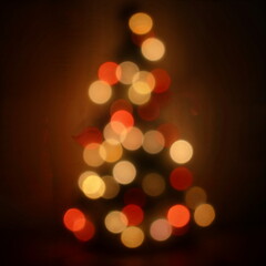 High Resolution Festive Bokeh Background