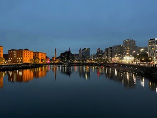 Liverpool Docks Skyline