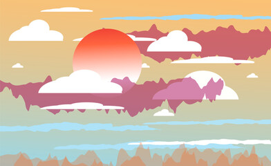 Abstract gradient colorful pattern background. Texture artistic presentation Background Creative, geometric shapes Background