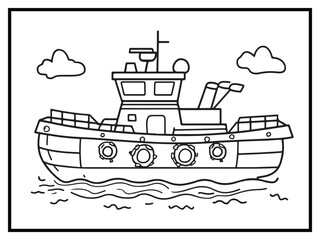 coloring pages cute transportation kids funny
