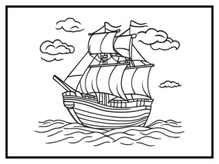 coloring pages cute transportation kids funny