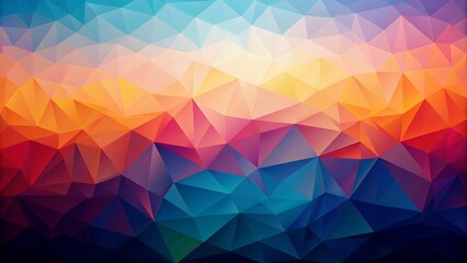 Fototapeta premium Abstract Low Poly Background image
