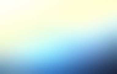 Yellow azure blue gradient soft backdrop.
