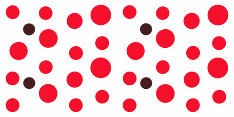red background with a pattern
